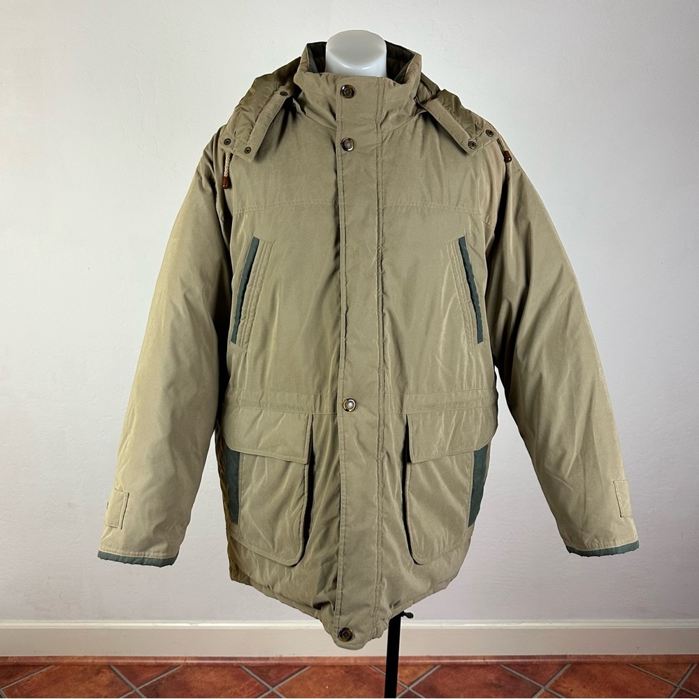 Members Only Down and Feather Hooded Field Jacket